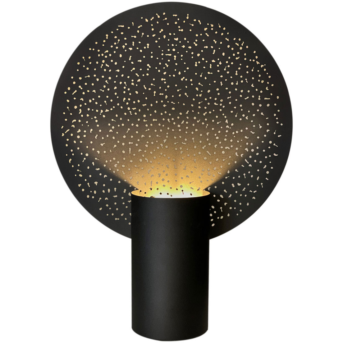 Colby XL Table Lamp, Sand Black