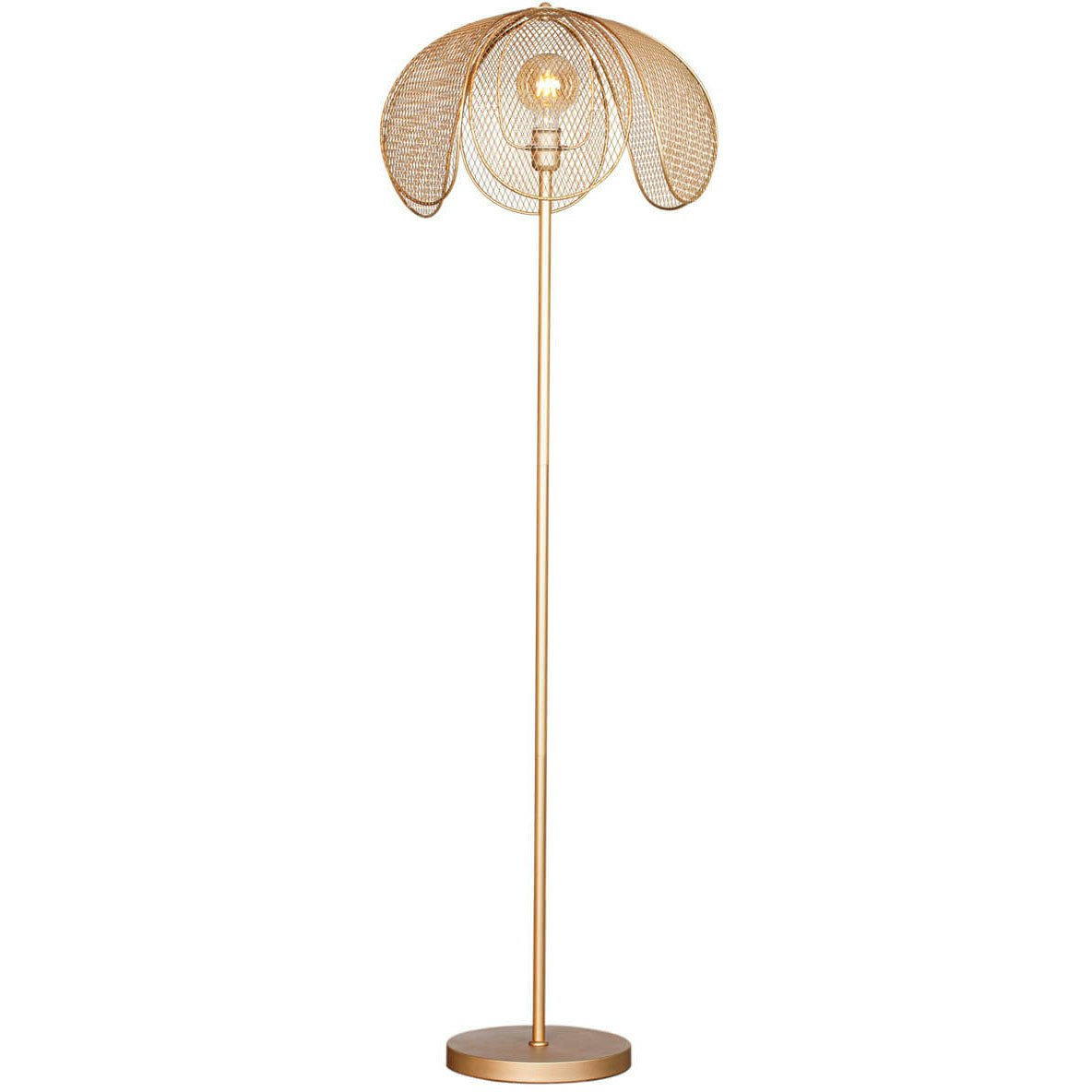Daisy Floor Lamp, Gold