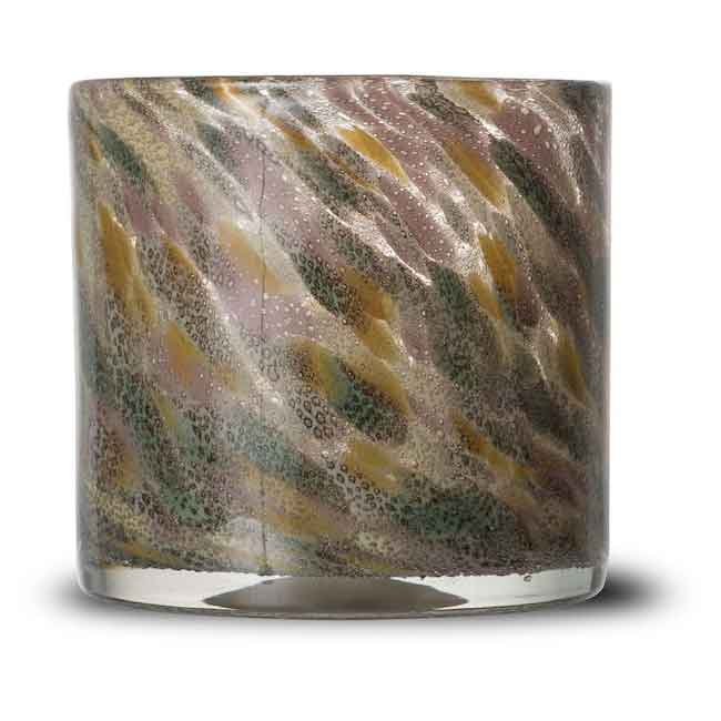 Calore Candle Holder / Vase M, Multi Beige
