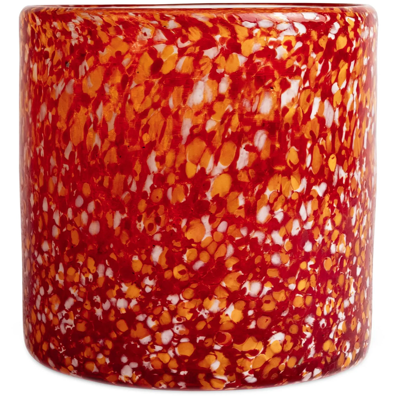 Calore Candle Holder / vase M, Red/Orange