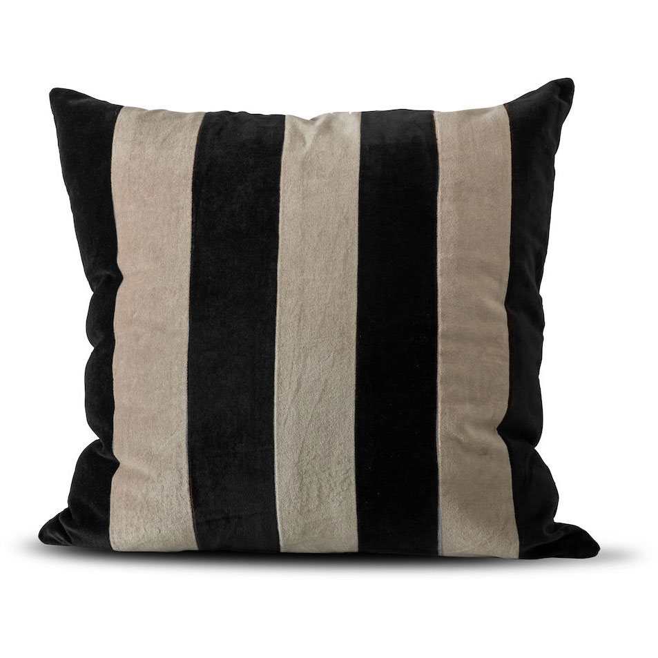 Pathi Pillow Black / Beige, 45x45 cm