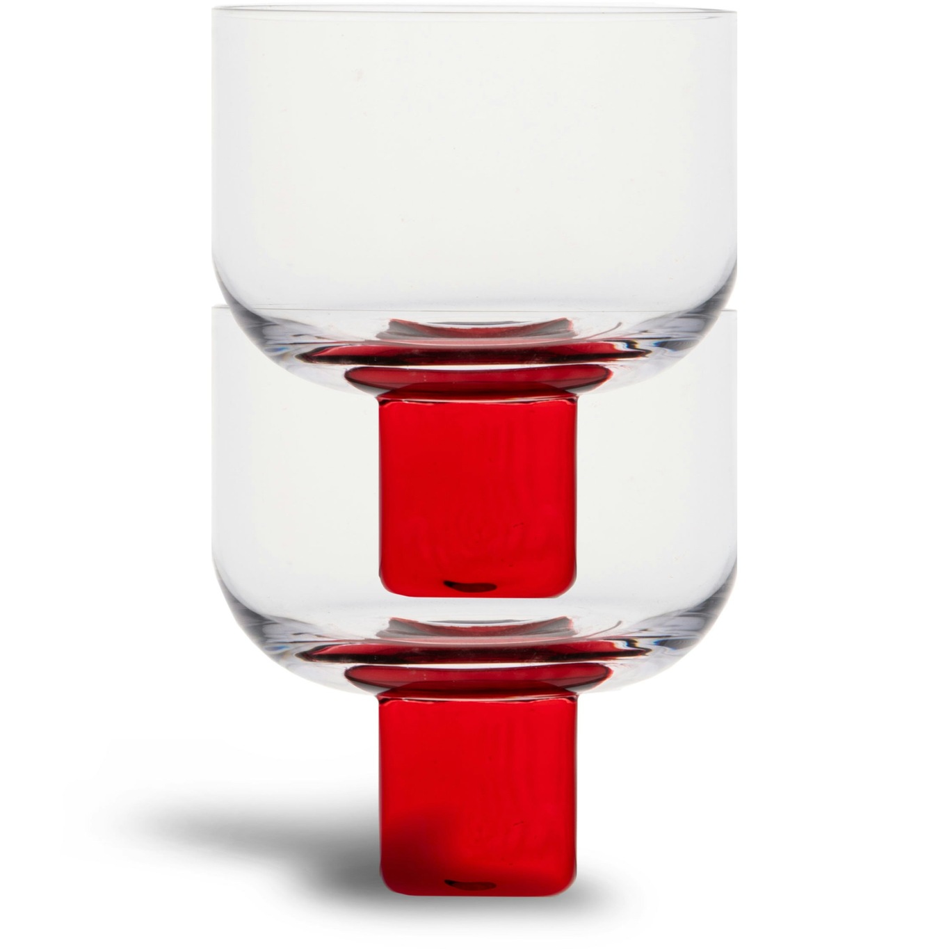 Victoria Glass 2-pack, Red