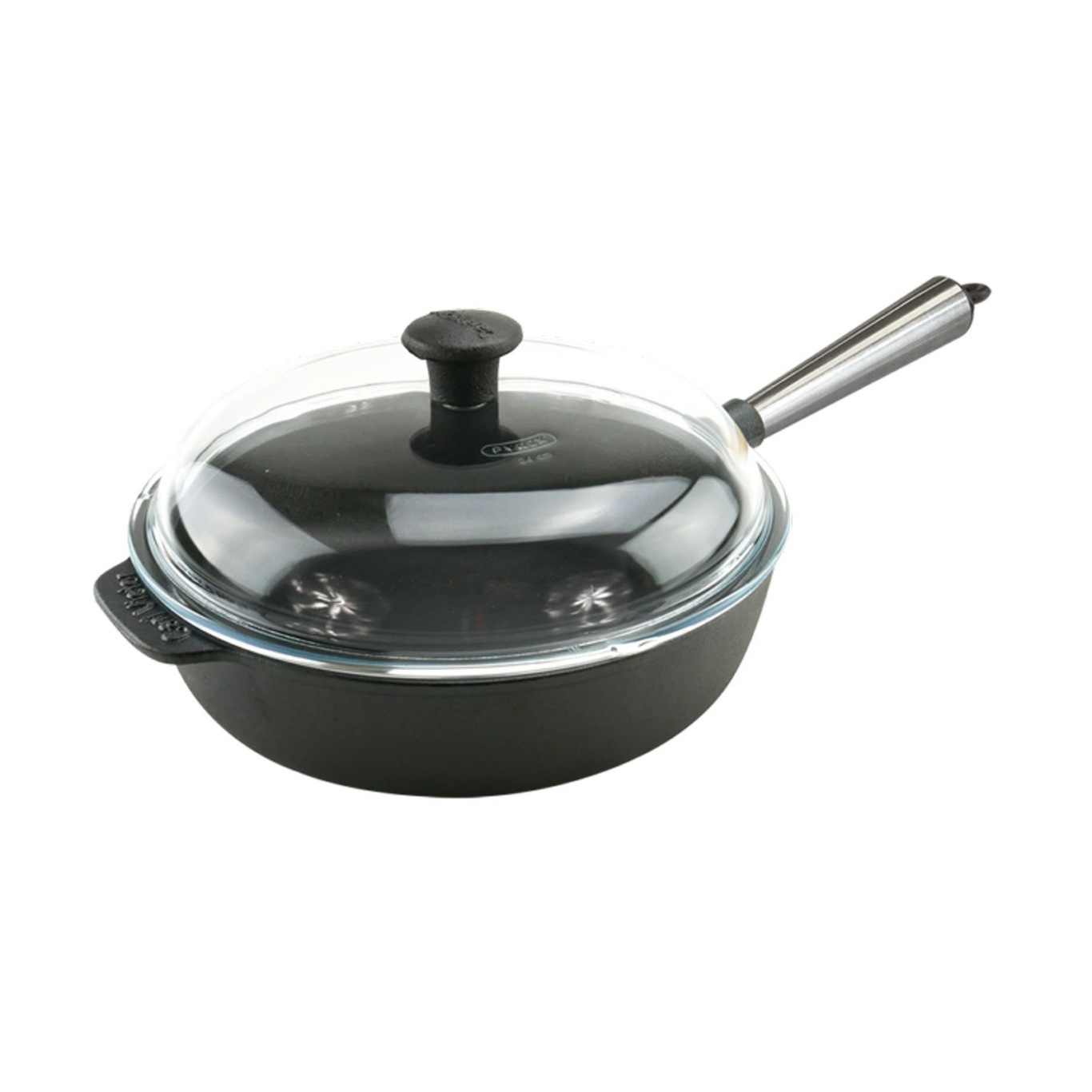 Sauté Pan With Lid 25 cm, Steel Handle