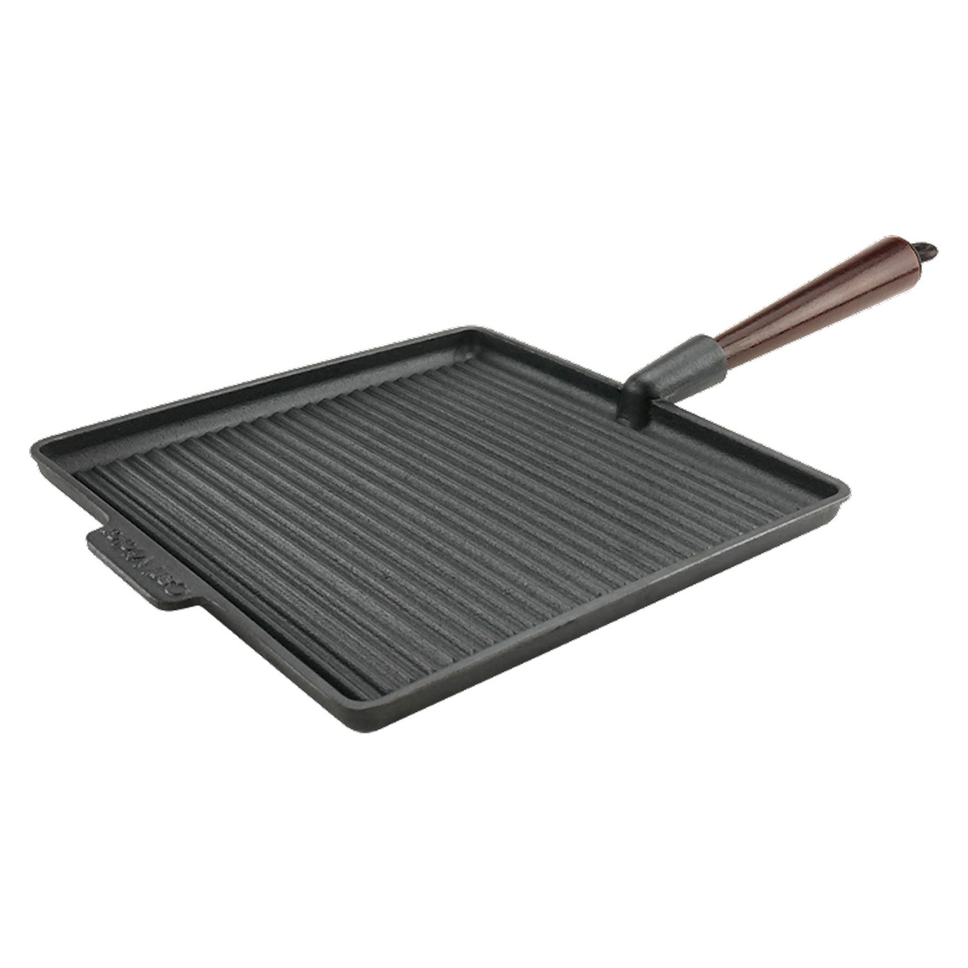 Squared Grill Pan 28x28 cm With Wooden Handle