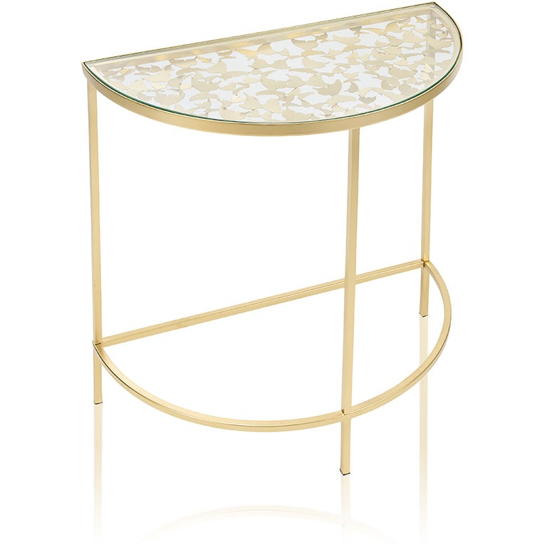 Butterfly Side Table, Gold