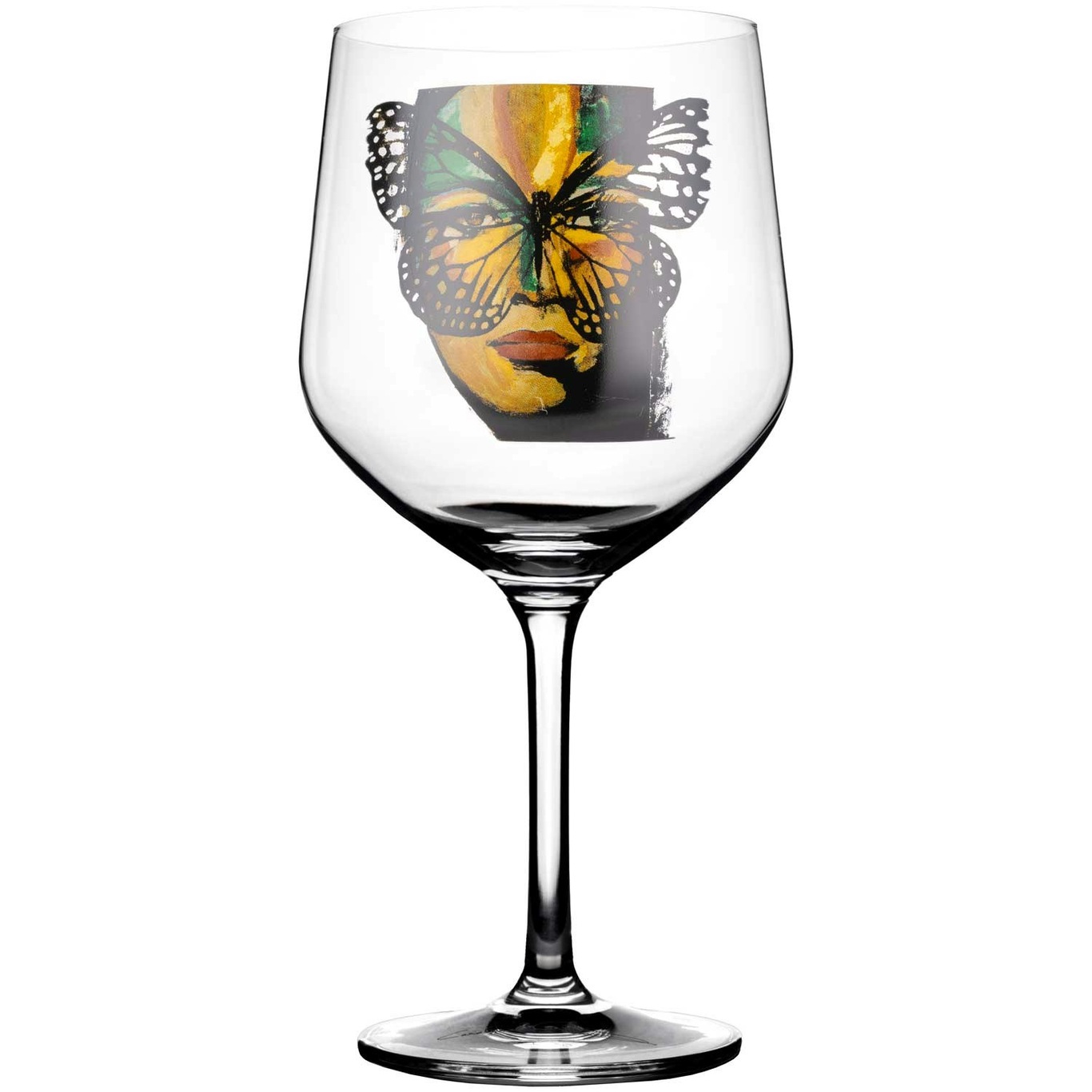 Drink Glass 72 cl, Golden Butterfly