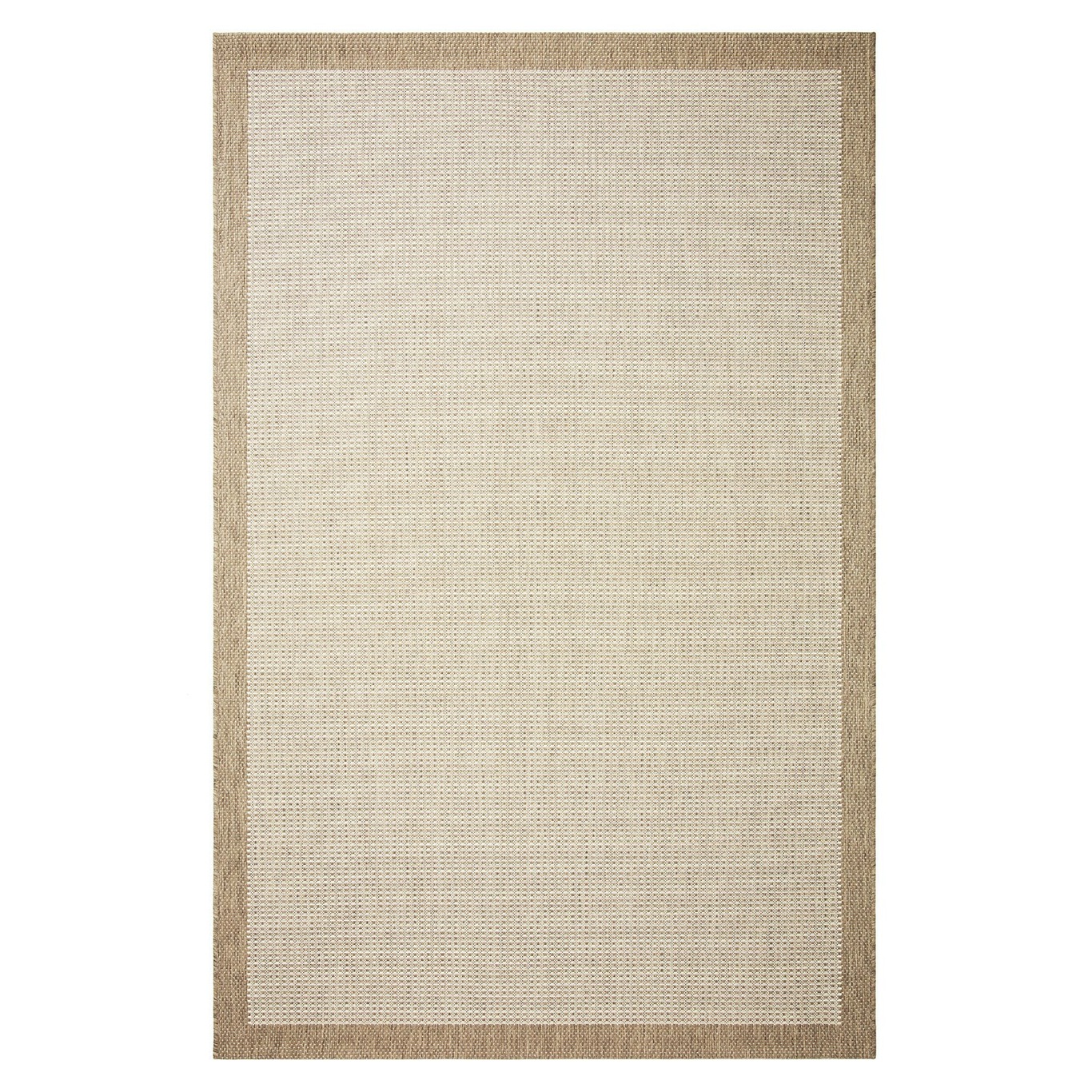 Bahar Outdoor Rug Beige/Off-white, 170x240 cm