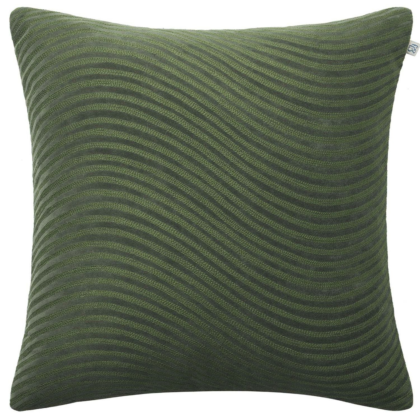 Kunal Cushion Cover Forest Green, 50x50 cm