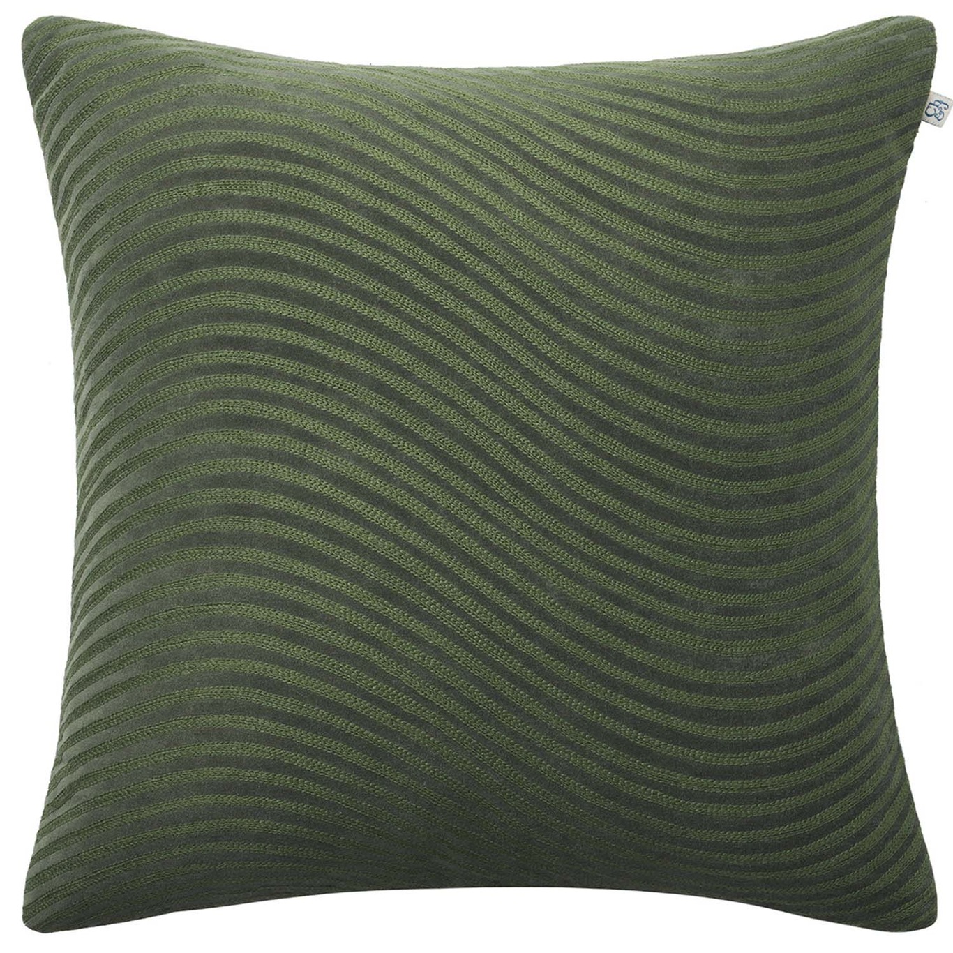 Kunal Cushion Cover Forest Green, 50x50 cm