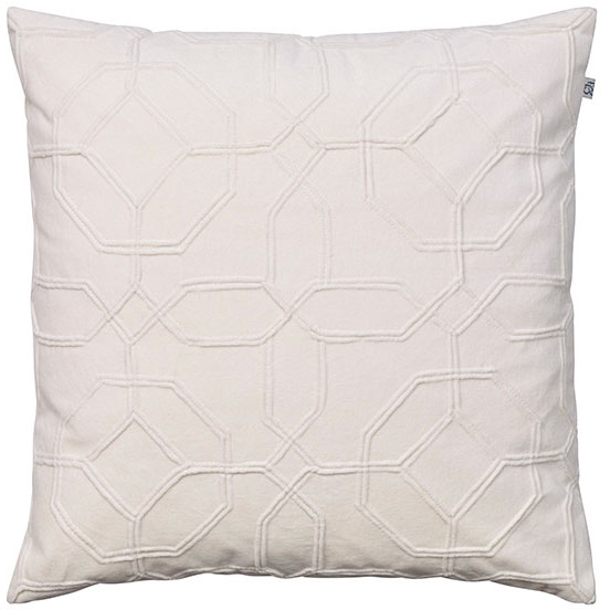 Nandi Cushion Cover 50x50 cm, Ivory