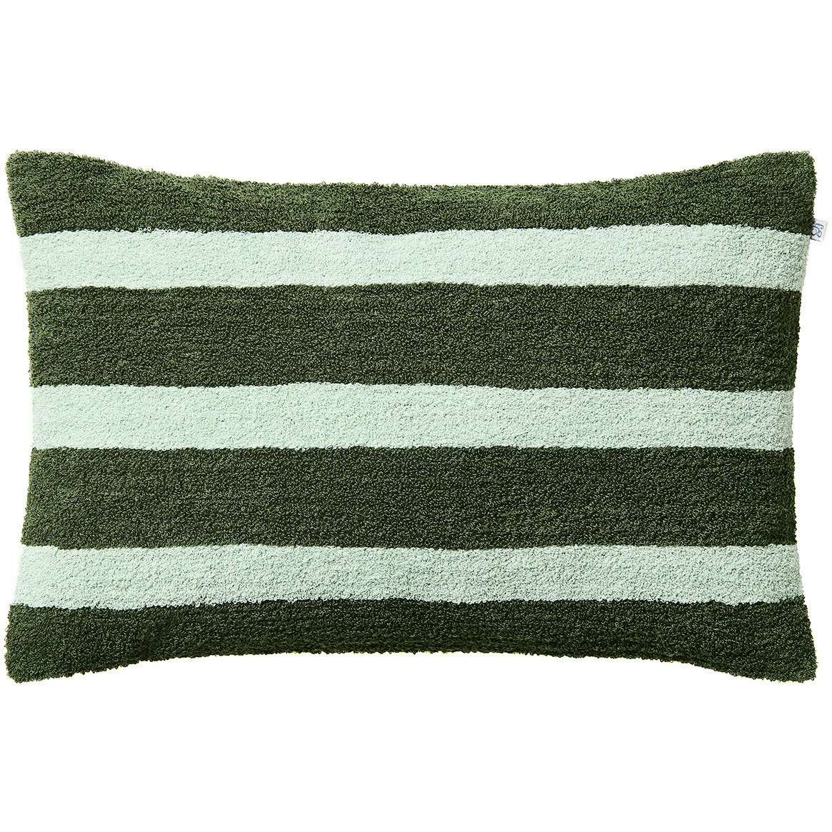 Stripe Cushion Cover 40x60 cm, Cactus Green / Aqua