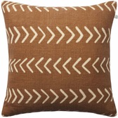 Brown Cushion Cover Lines 50x50 cm - Ferm Living @