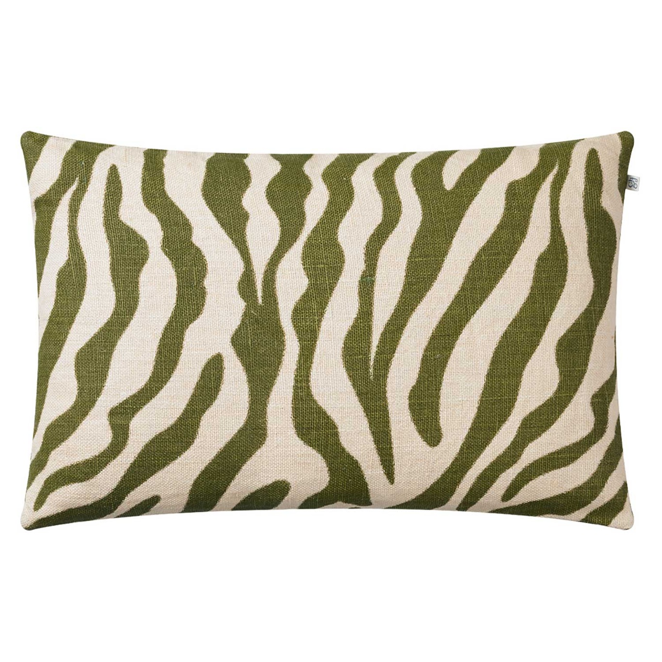 Zebra Cushion Cover 40x60 cm, Cactus Green