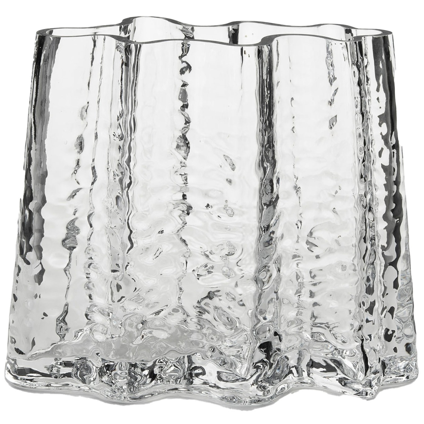 Gry Wide Vase H19 cm, Clear