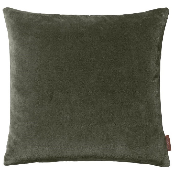 Velvet Soft Cushion Cover 50x50 cm, Army