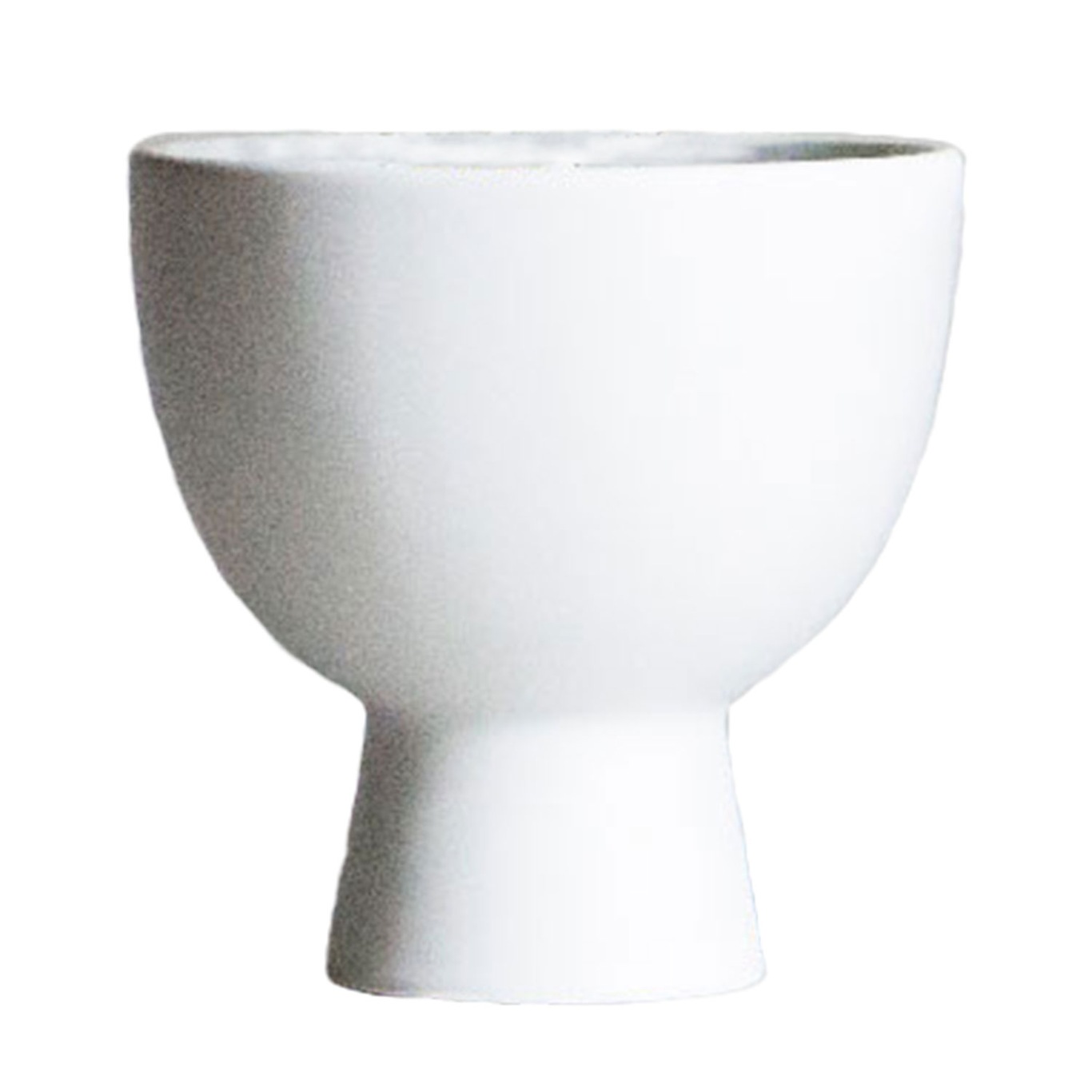 Figure Pot 15x15 cm, White