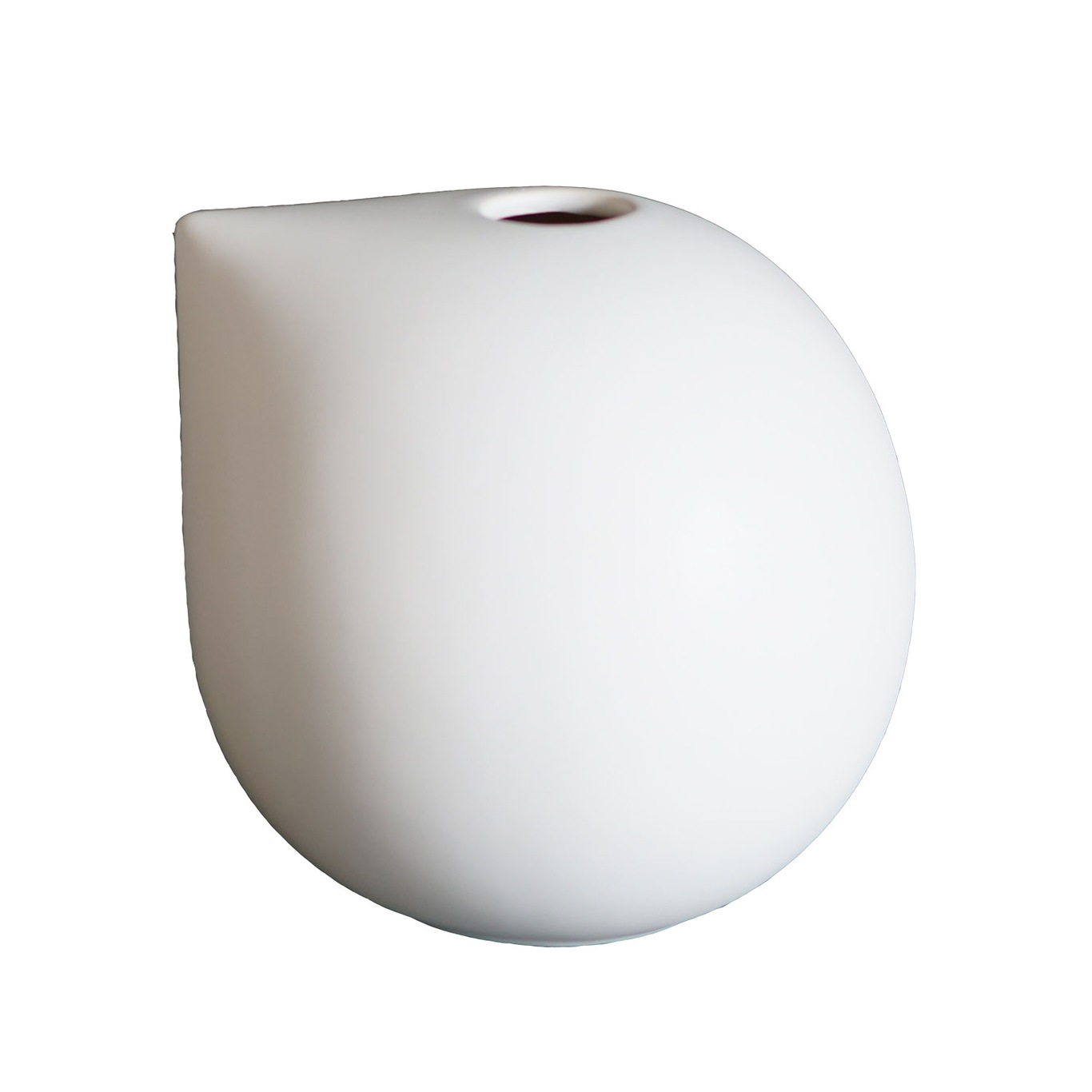 Nib Vase Medium, White
