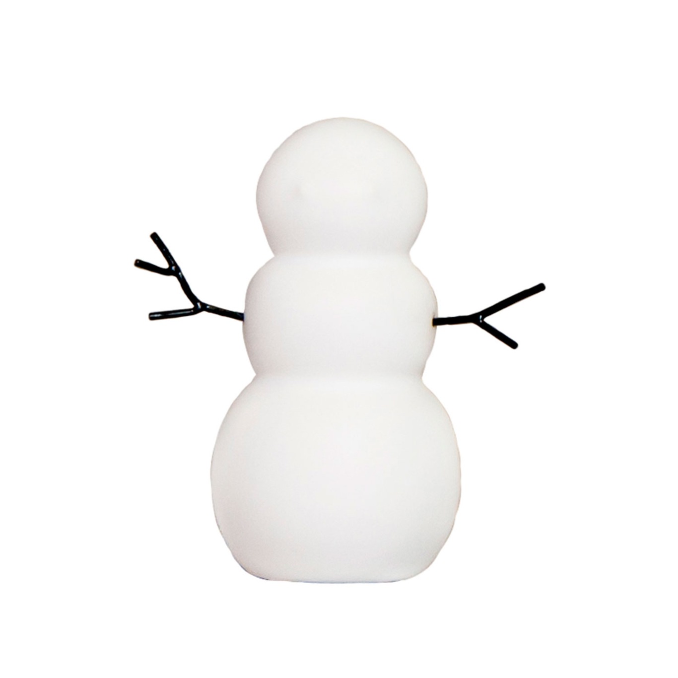 Snowman Small, White