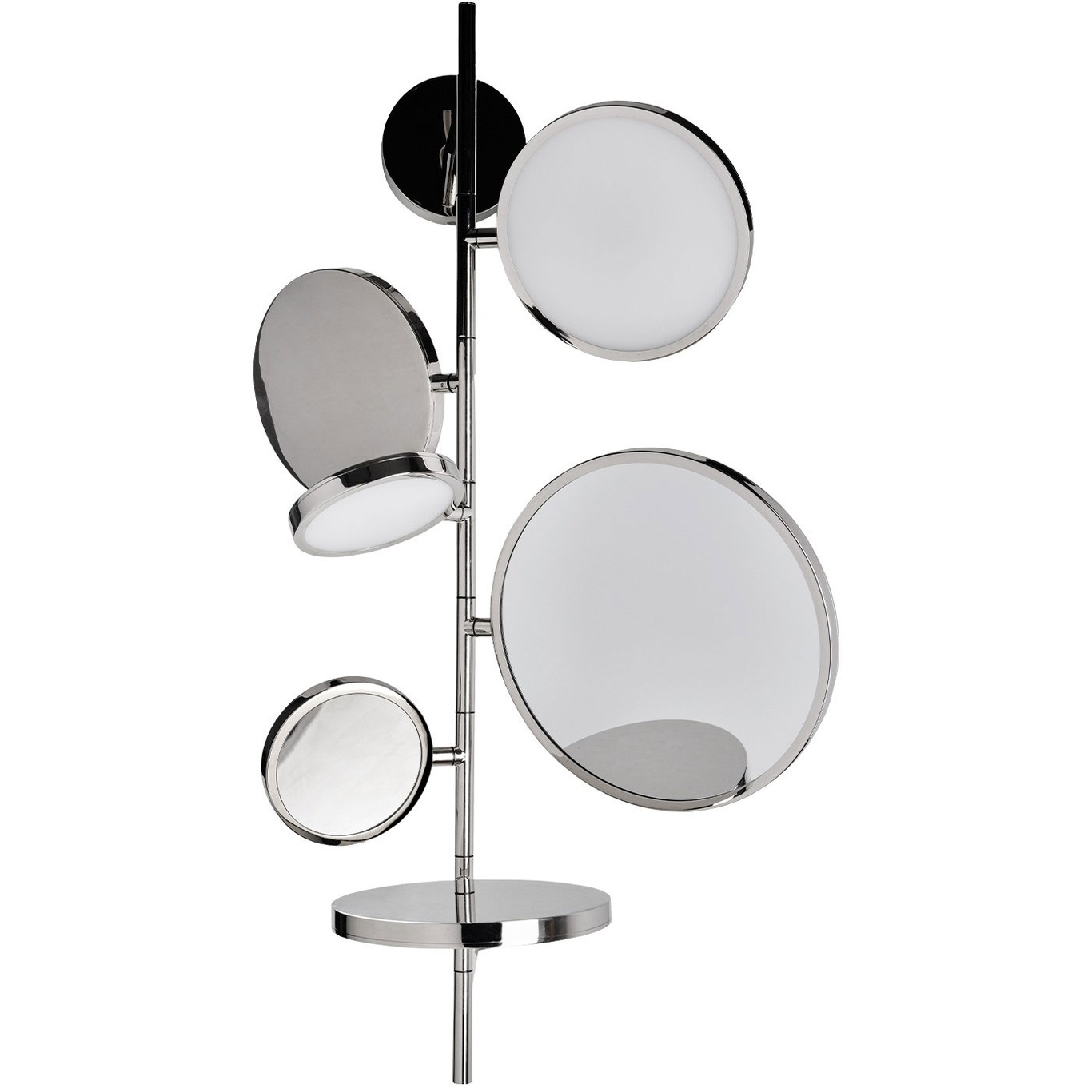 Tell Me Stories Wall Lamp, Silver