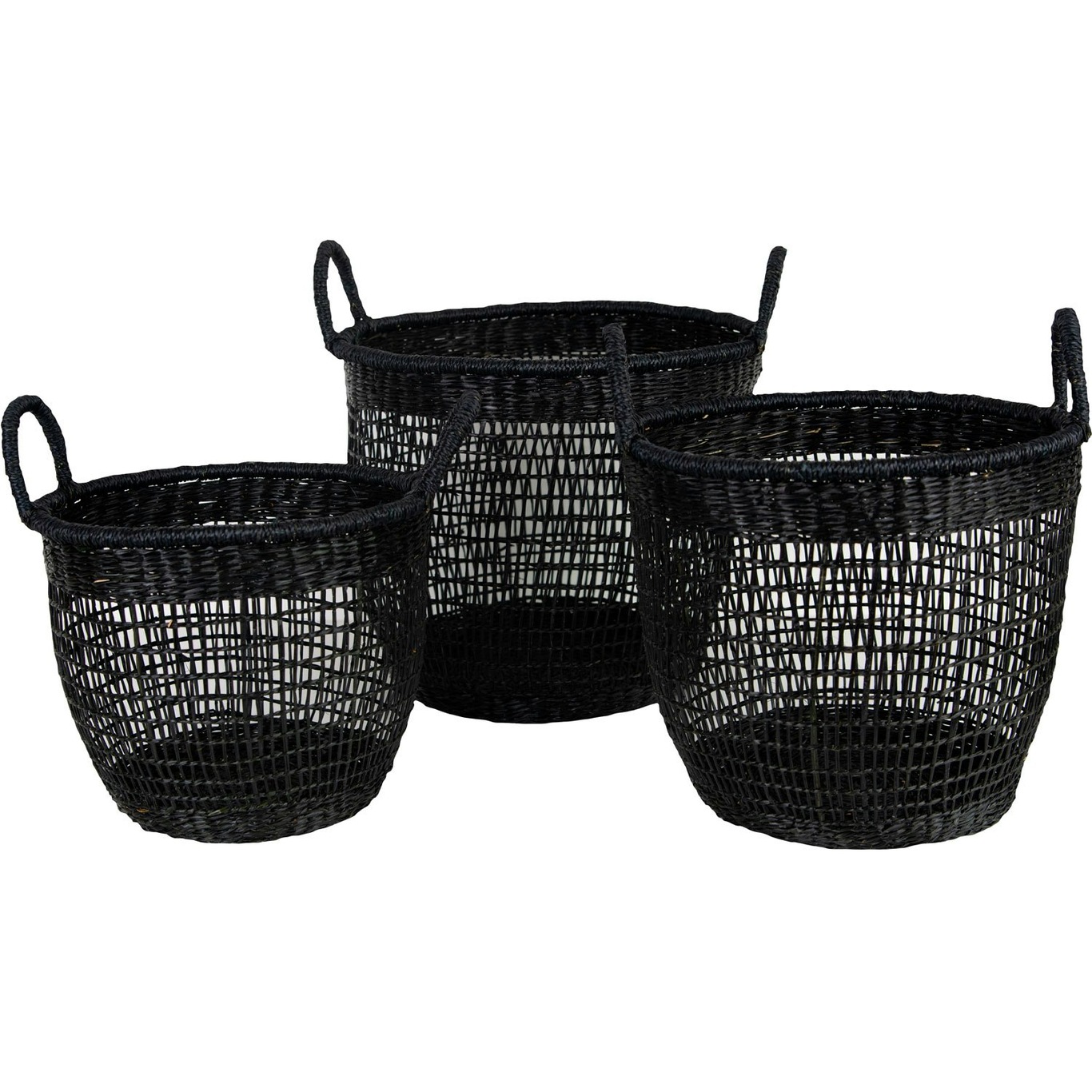 Pickus Baskets Black 3-pack