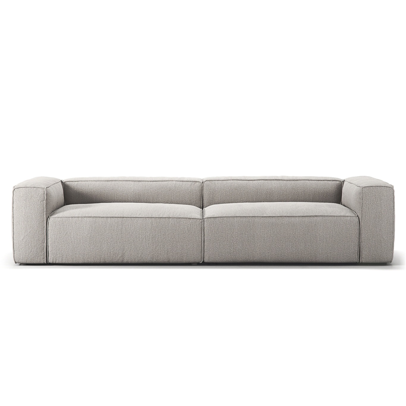Grand 4-Seater Sofa, Clay Beige