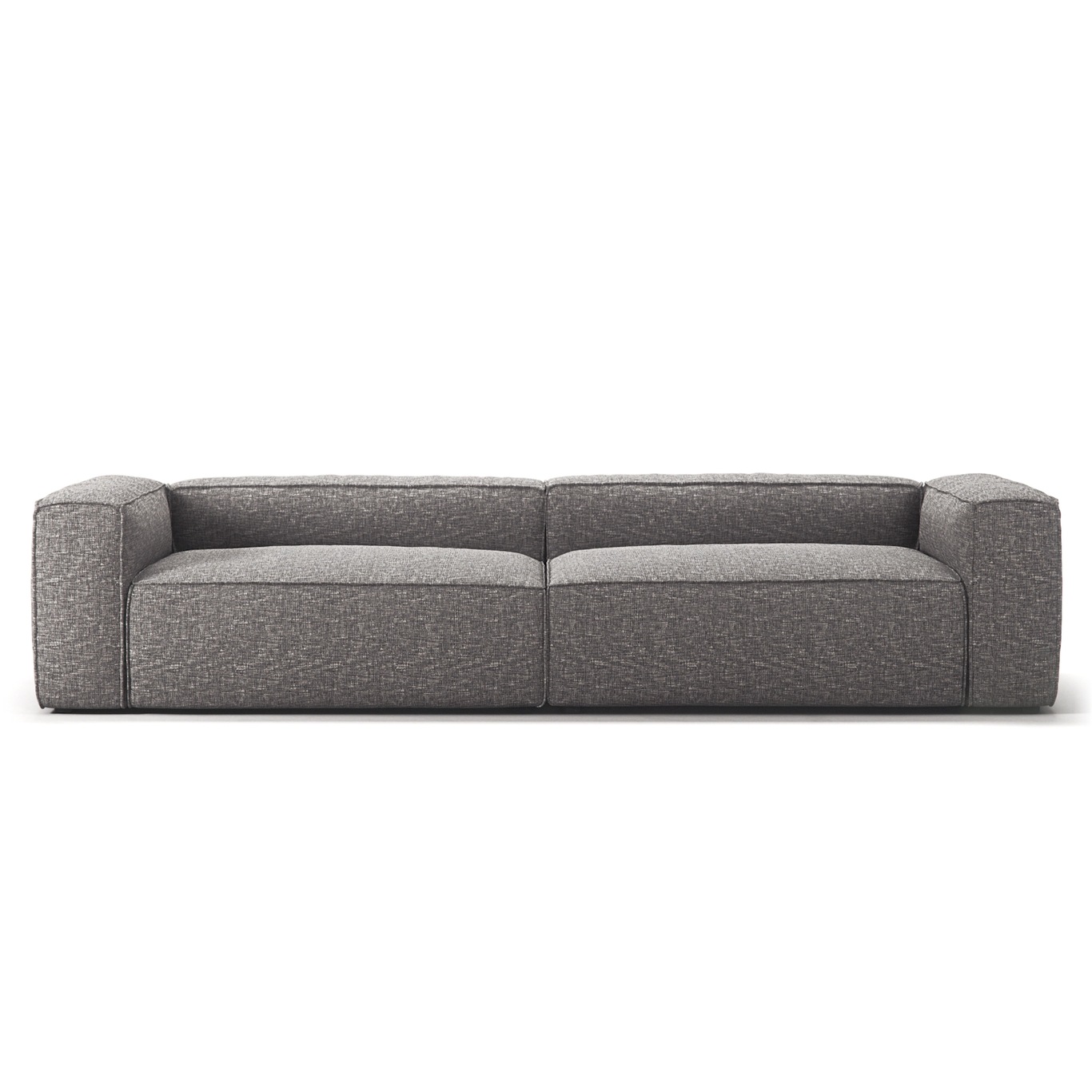 Grand 4-Seater Sofa, Marble Grey