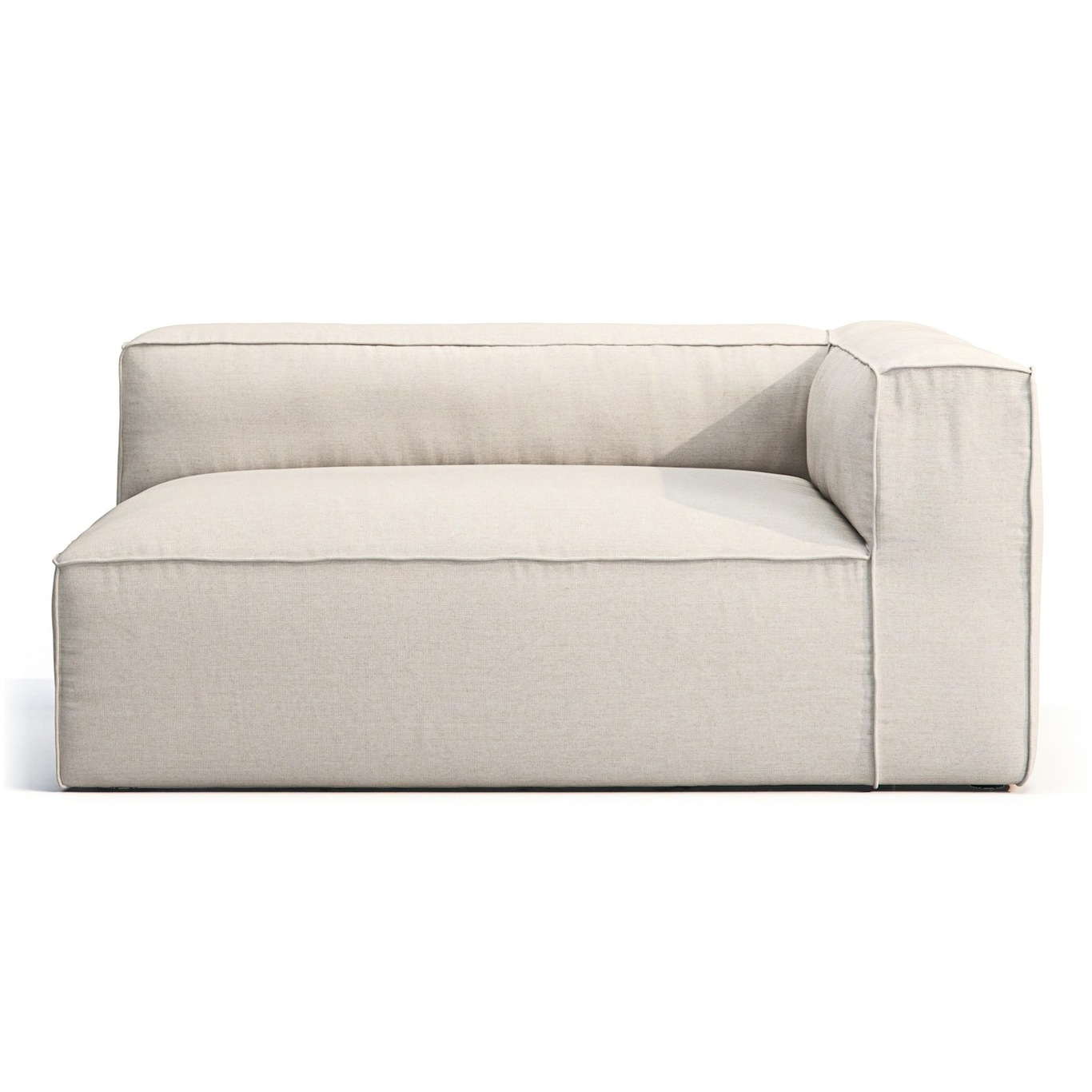 Grand Outdoor Modular Sofa Right, Linen Chalk