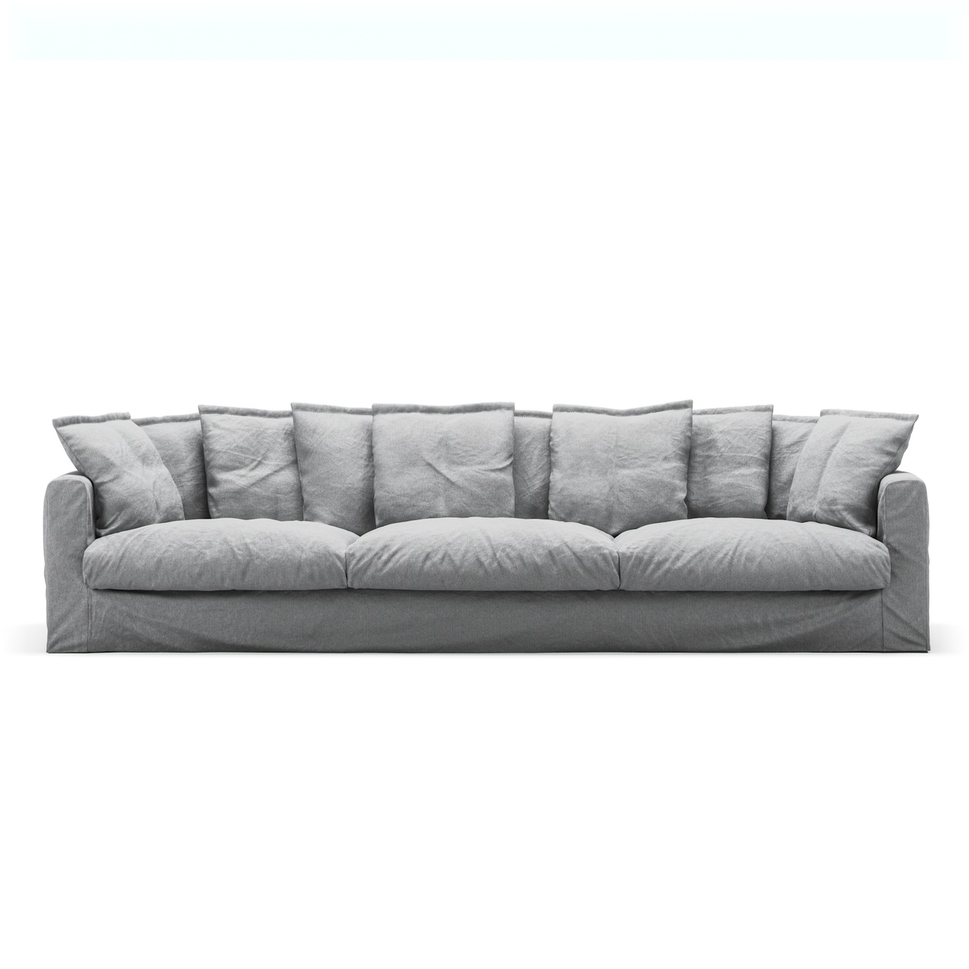 Le Grand Air 5 Seater Sofa Cotton, Light Grey