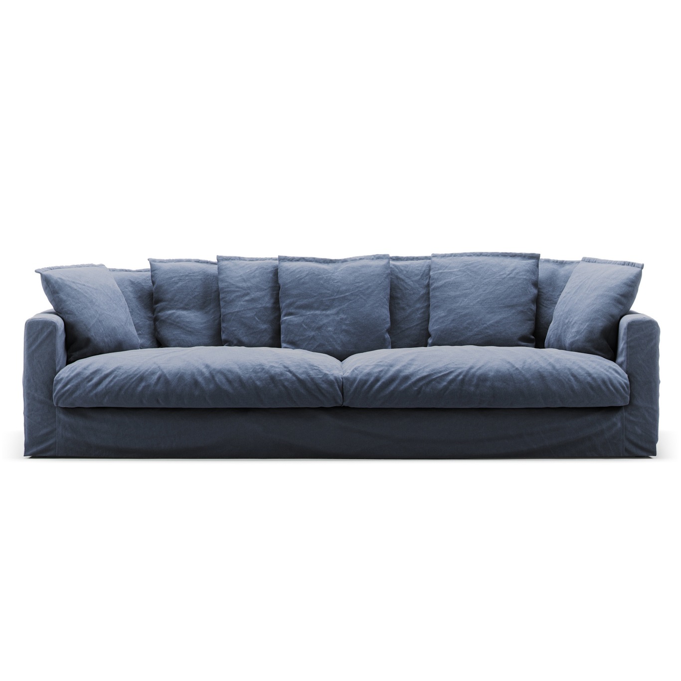 Le Grand Air XL Sofa 4-Seater Cotton, Dark Blue