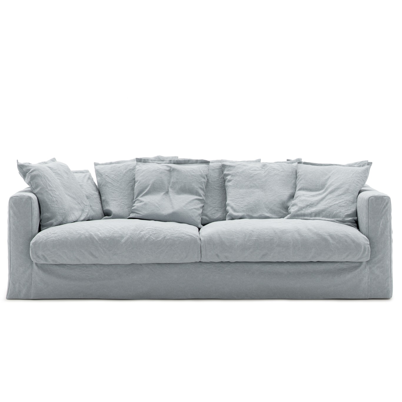 Le Grand Air 3 Seater Sofa Linen, Nordic Sky