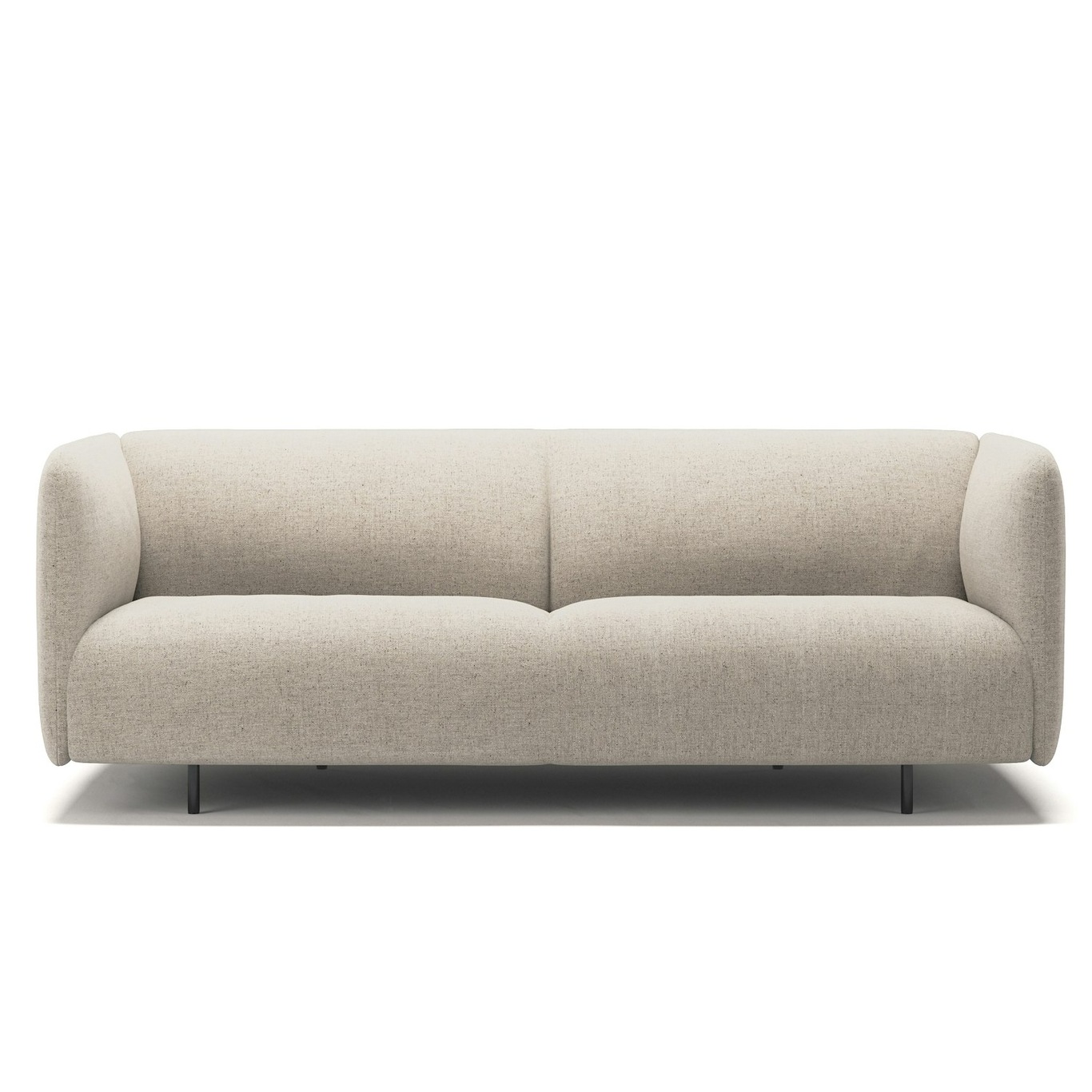 Urban 2.5-Seater Sofa Panel Woven Fabric, Beige Breeze