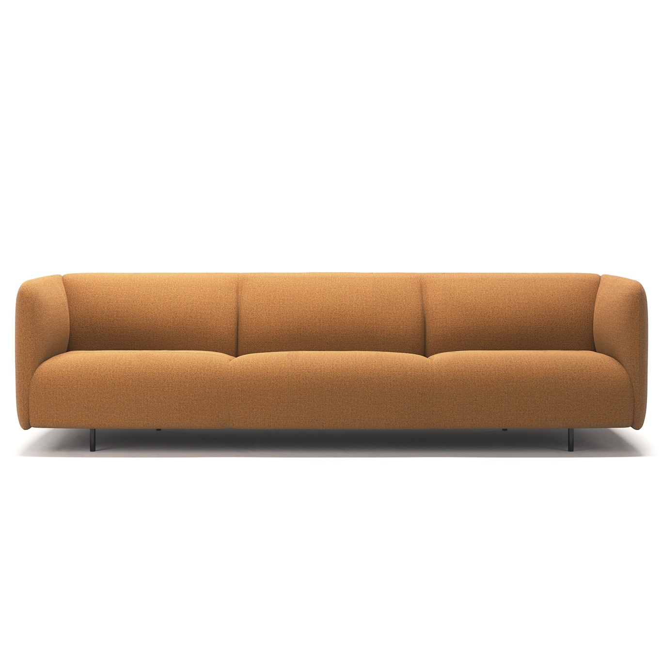 Urban 3.5-Seater Sofa Pile Fabric, Amber Weave