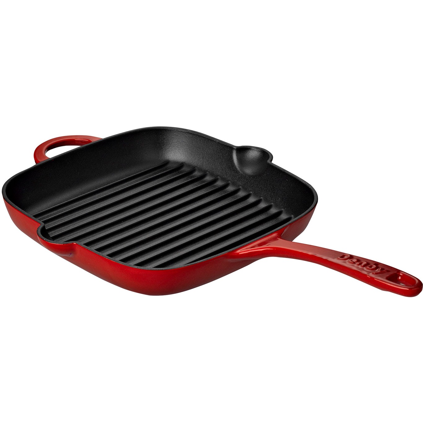 Pomegranate Grill Pan 25 cm, Red