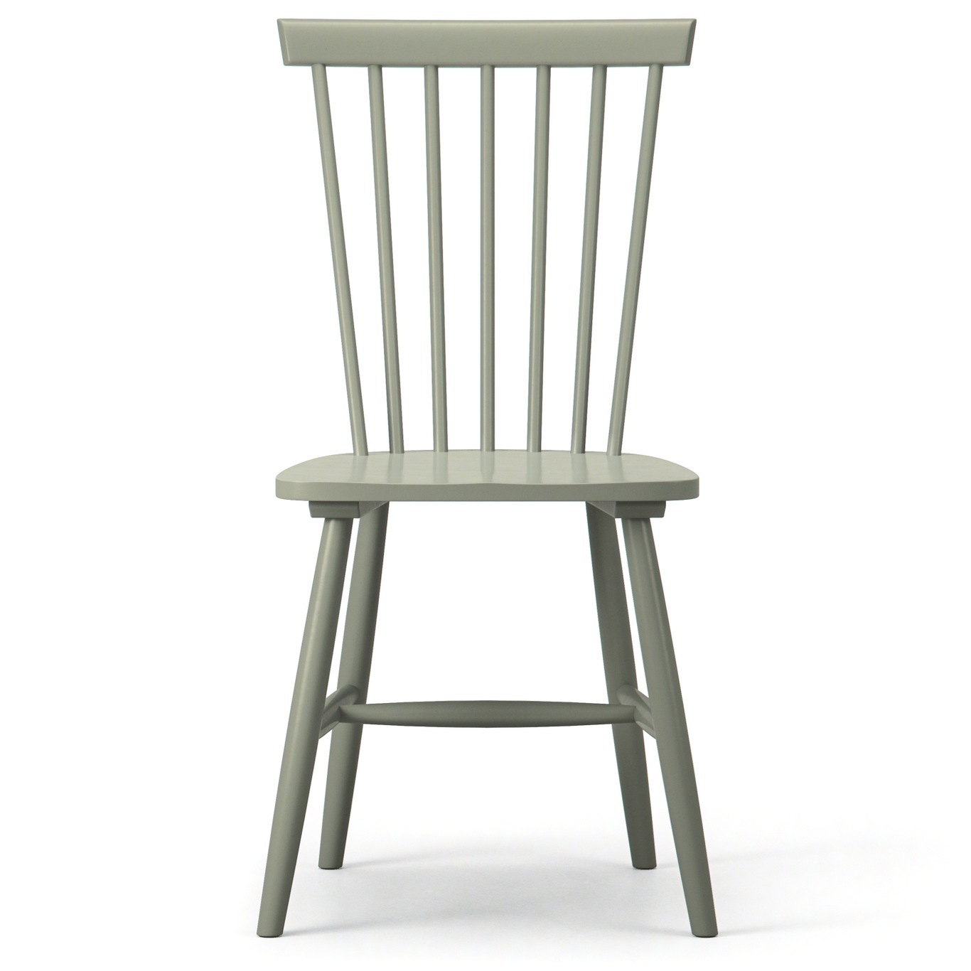Wood H17 Windsor Chair, Grey-green
