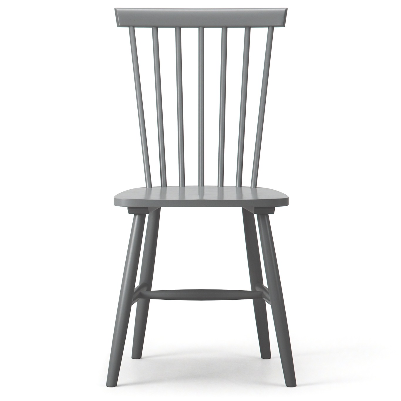 Wood H17 Windsor Chair, Dark Grey