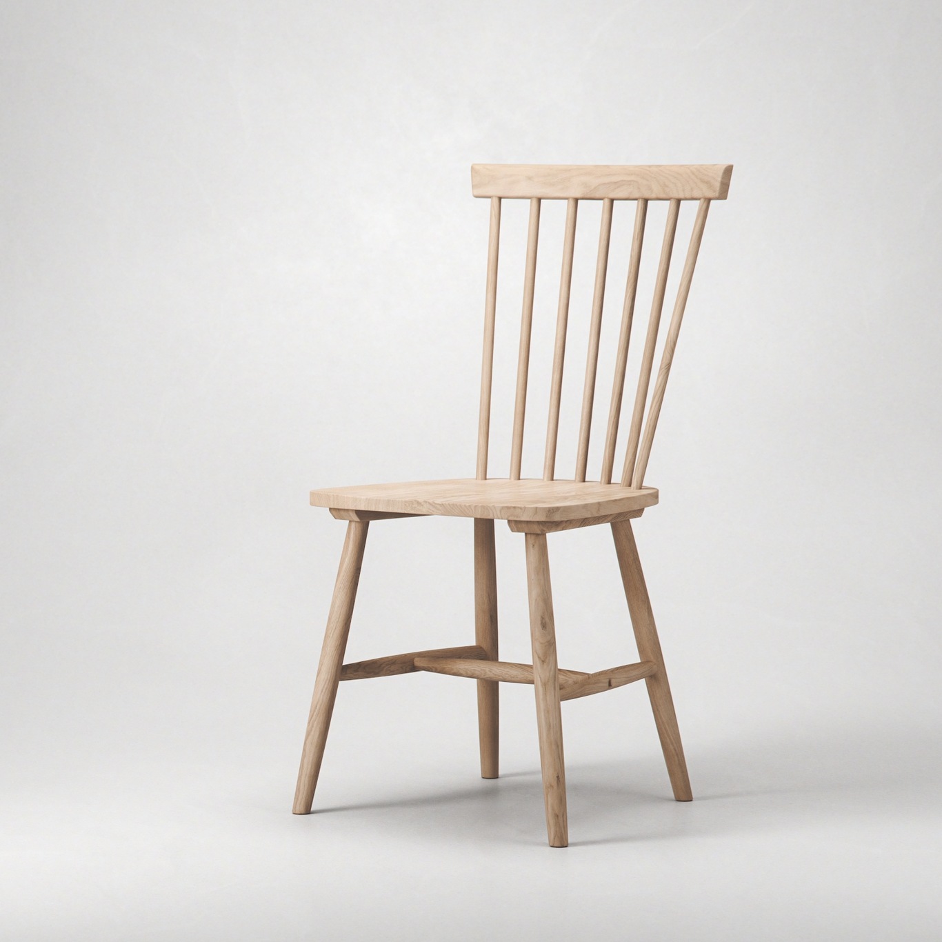 Wood H17 Windsor Chair, Ash