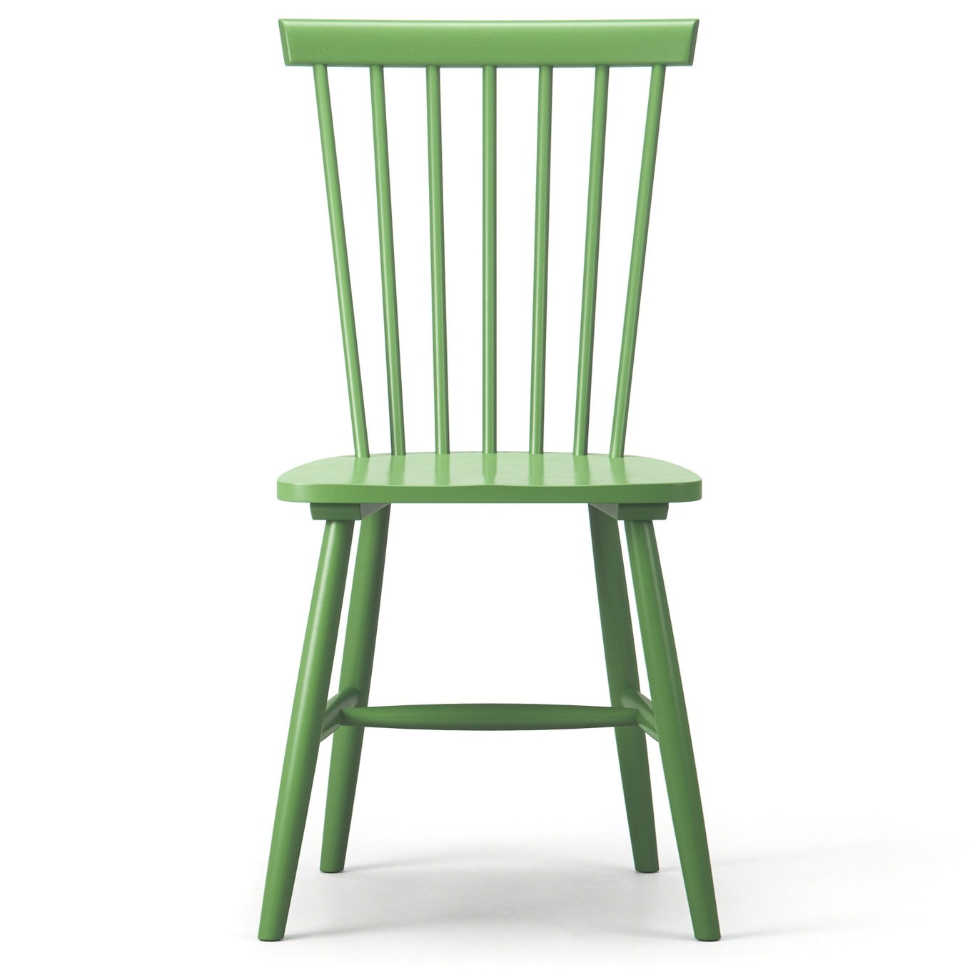 Wood H17 Windsor Chair, Green