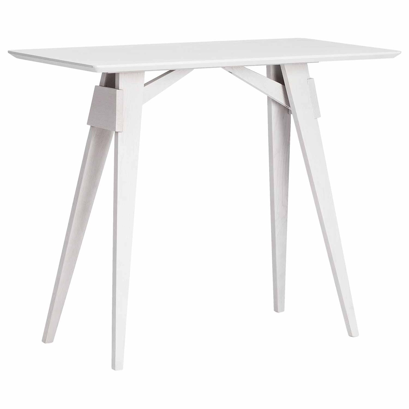 Arco Side Table, White Grey