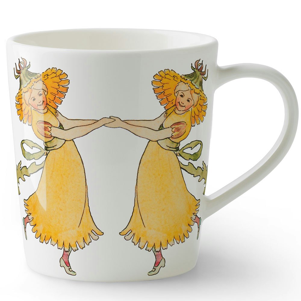 Elsa Beskow Mug With Handle 40 cl, Dandelions