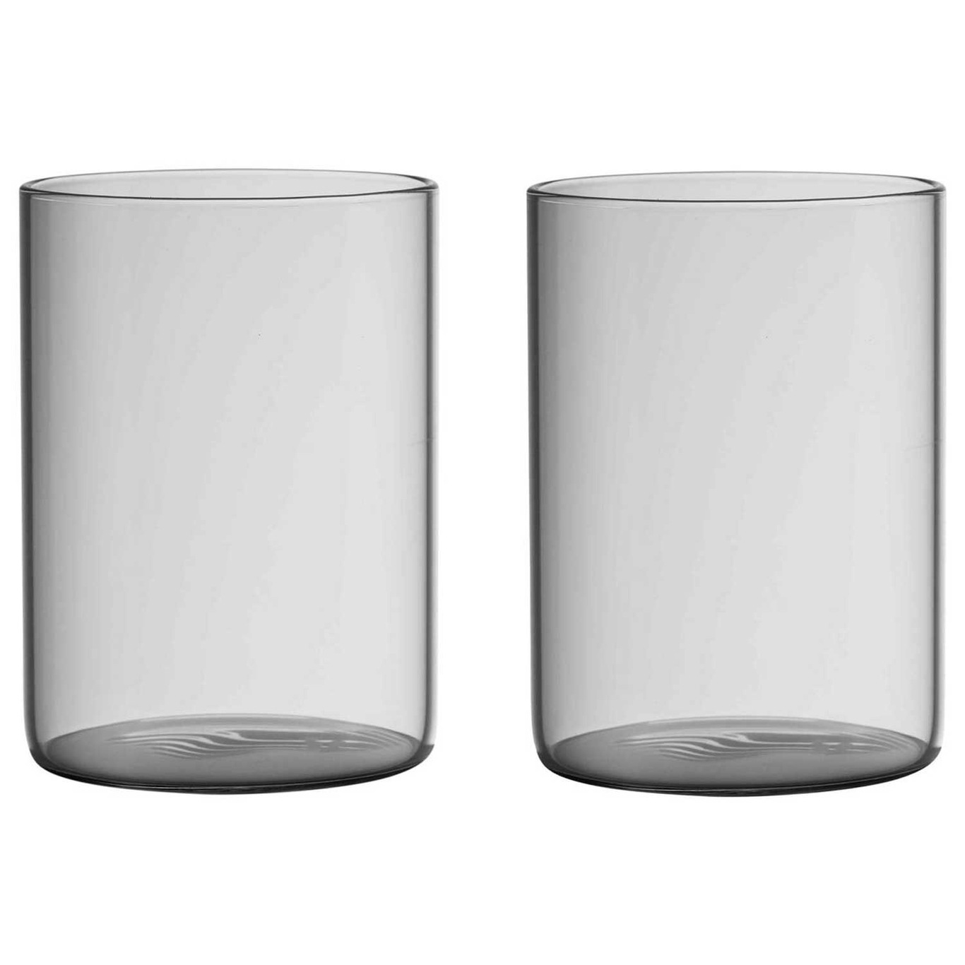 Favourite Drinking Glasses 2-pack The Mute Collection, Grey