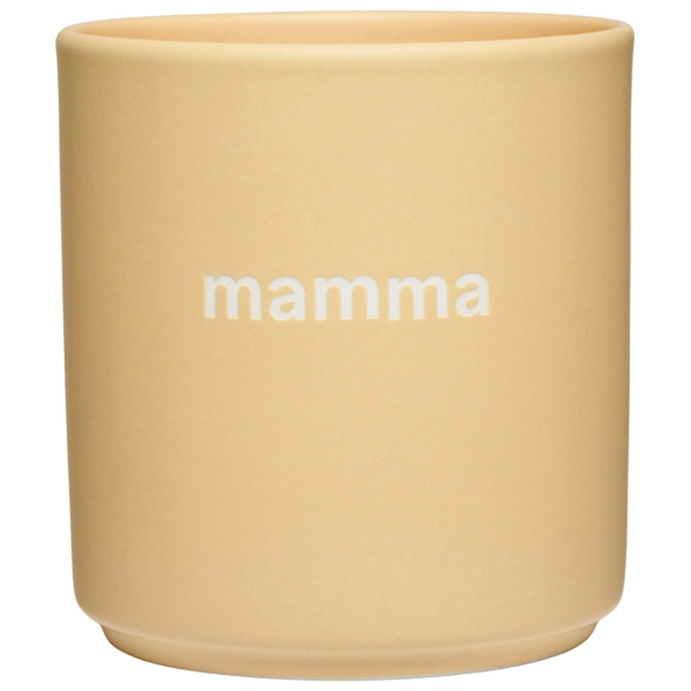 VIP Favourite Cup 25 cl, Mom Collection, Mamma Yellow