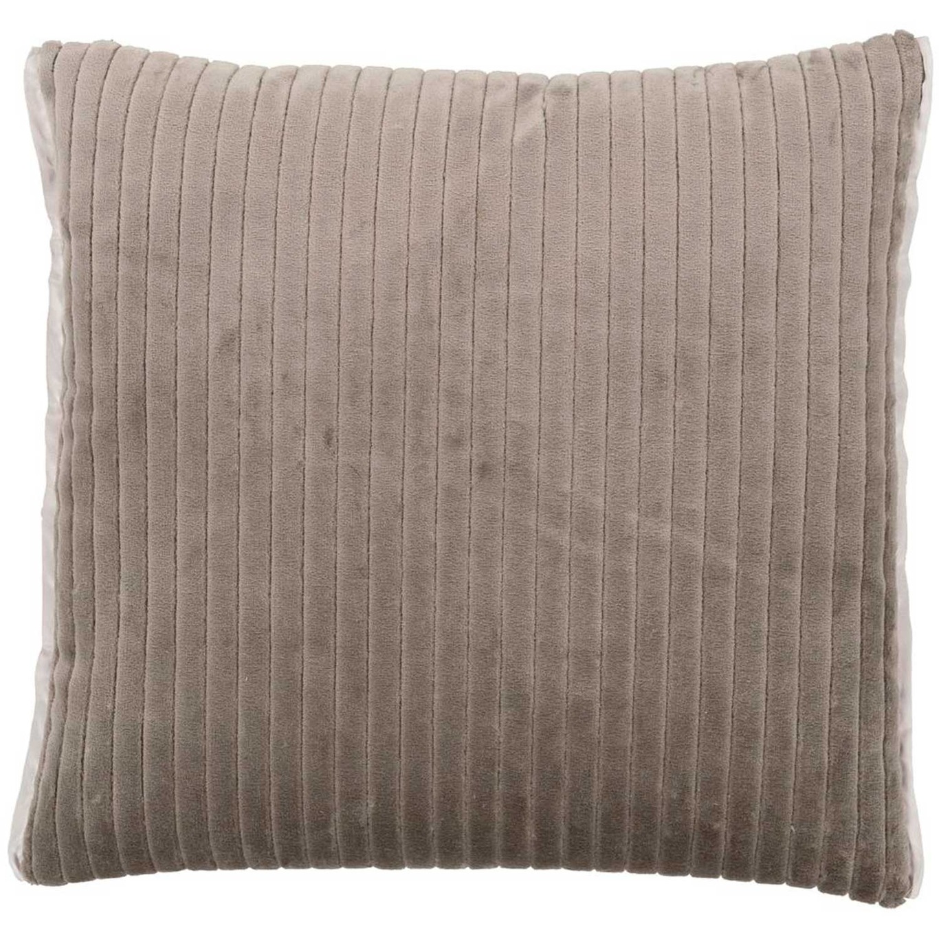 Cassia Cord Cushion 43x43 cm, Moleskin