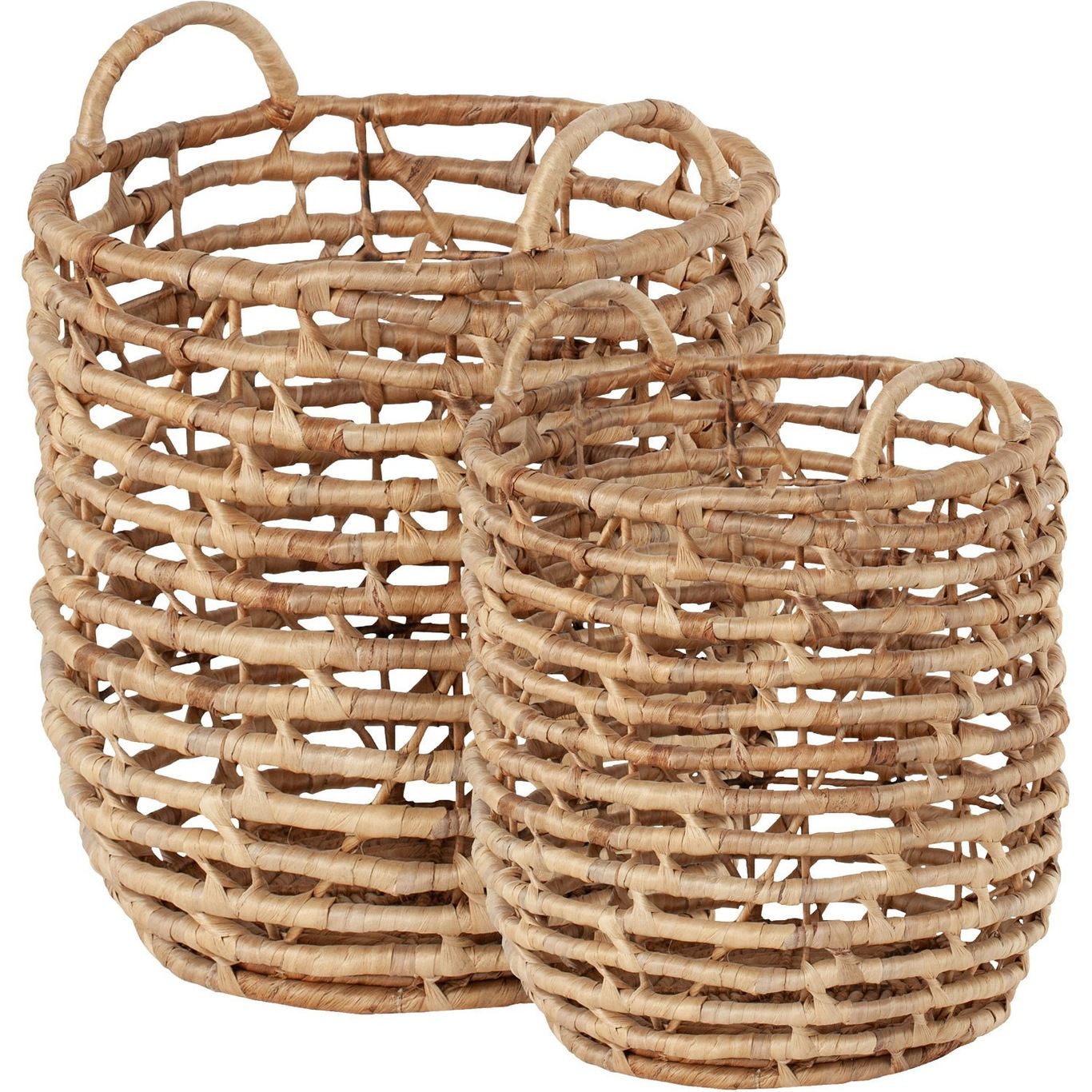 Basket U-shape open twist Lily 2-pack