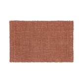 Viggo Small One Doormat 50x70 cm, Black/Vanilla - Pappelina @ RoyalDesign