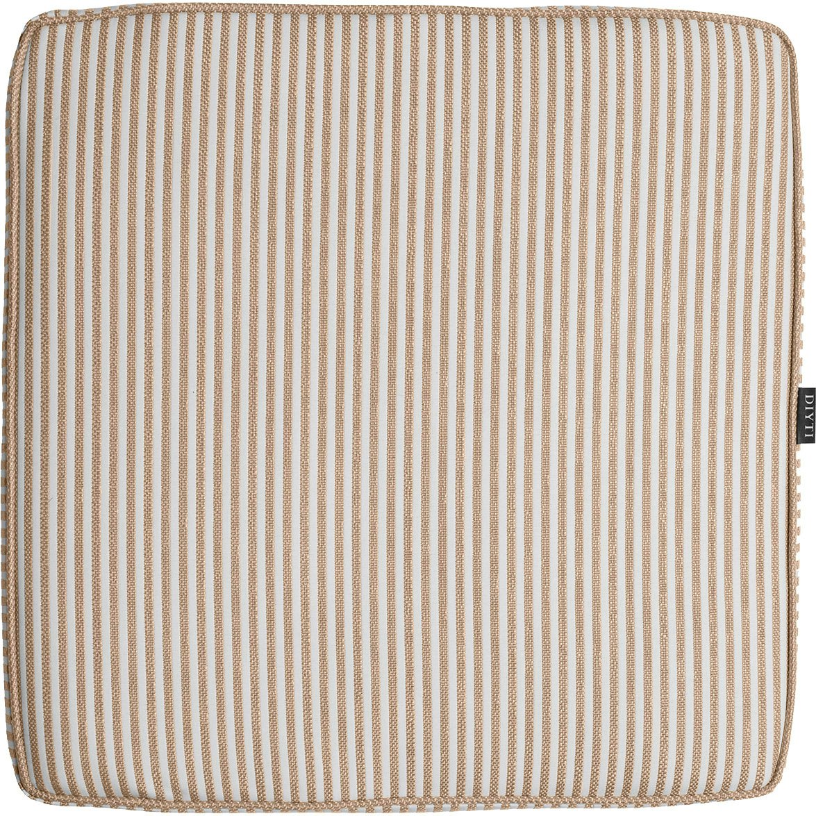 Narrow Stripe Cushion 45x45 cm, Beige