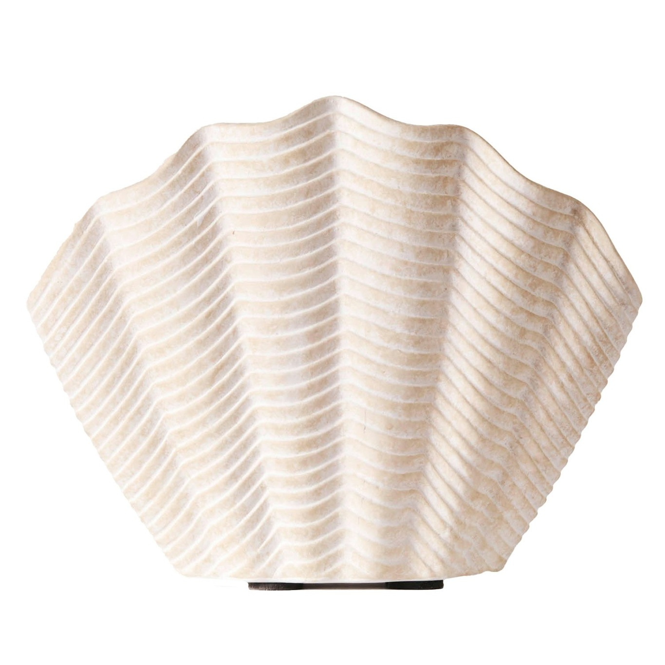 Concha Vase Medium 19 cm, White