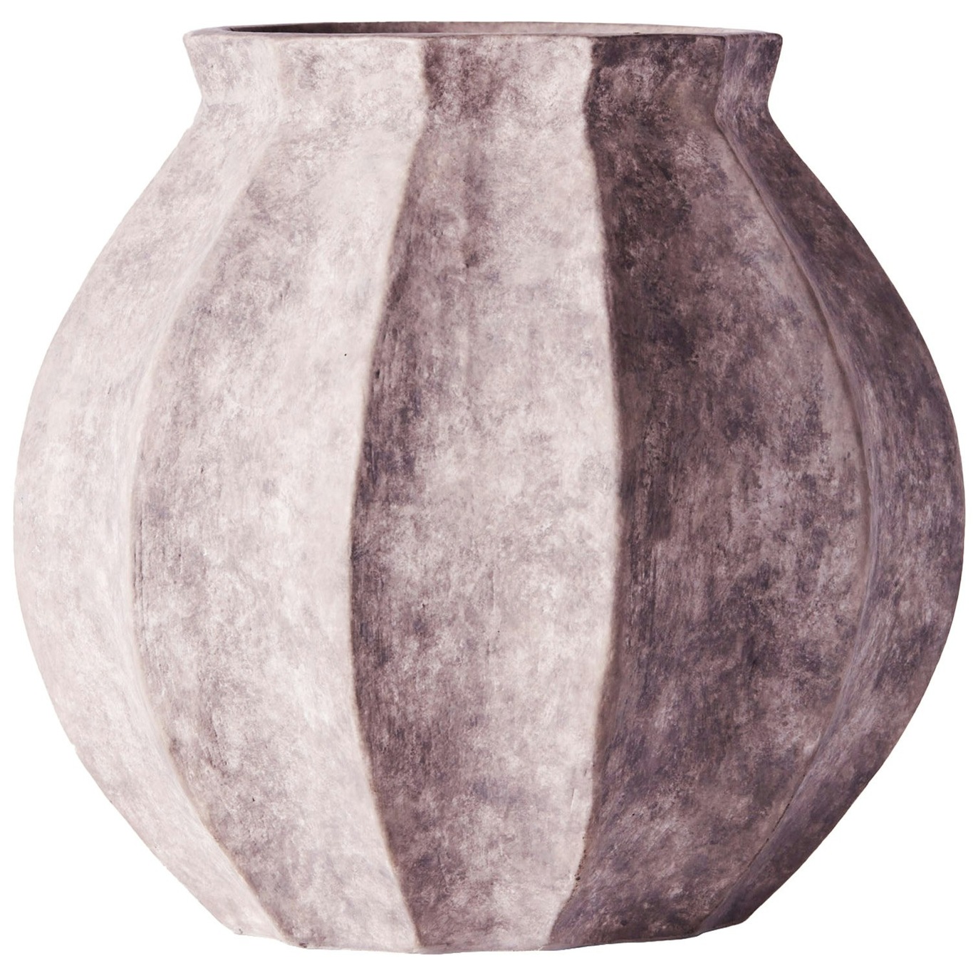 Wedges Vase, Grey