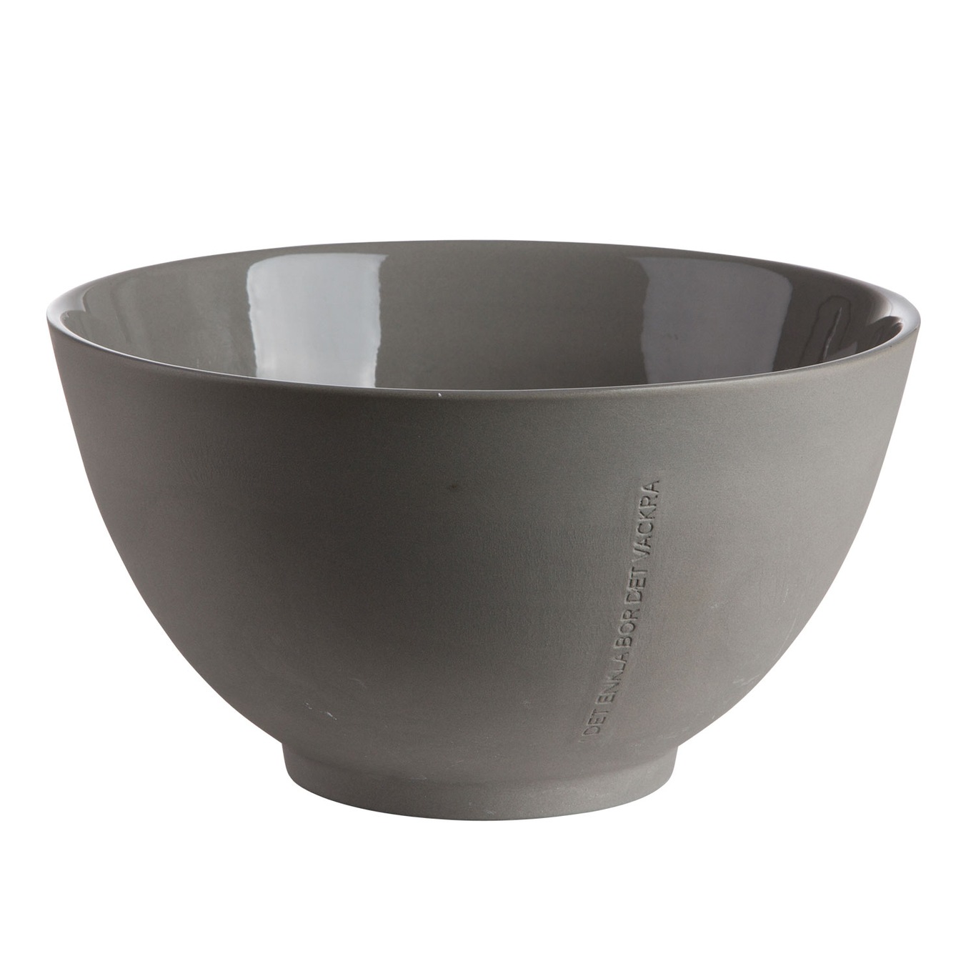 Bowl 22 cm, Grey