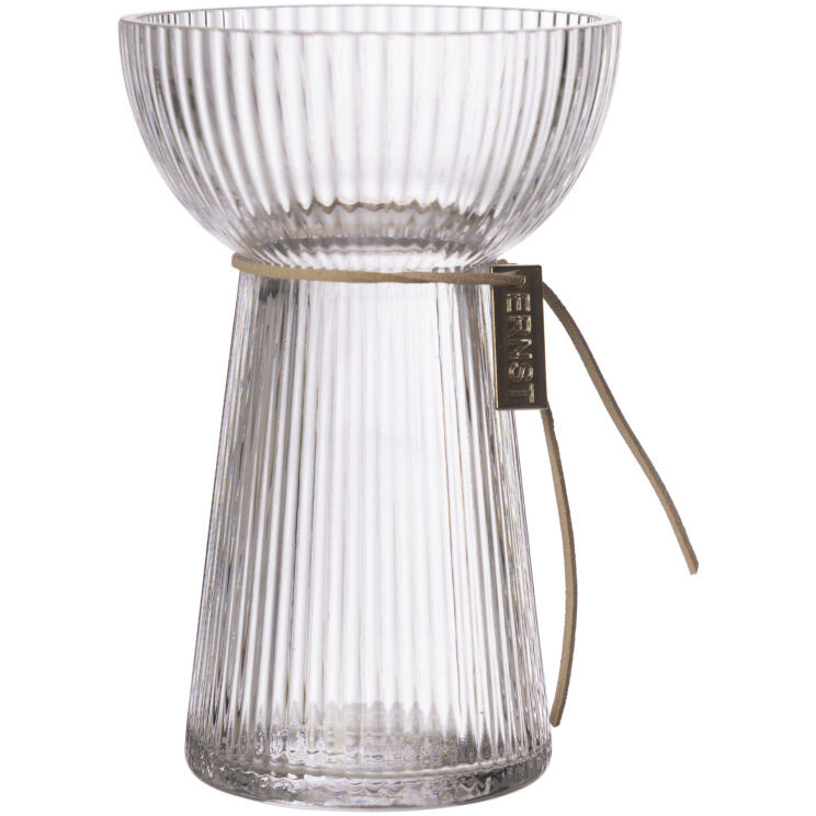 Bulb Vase Clear, 9 cm
