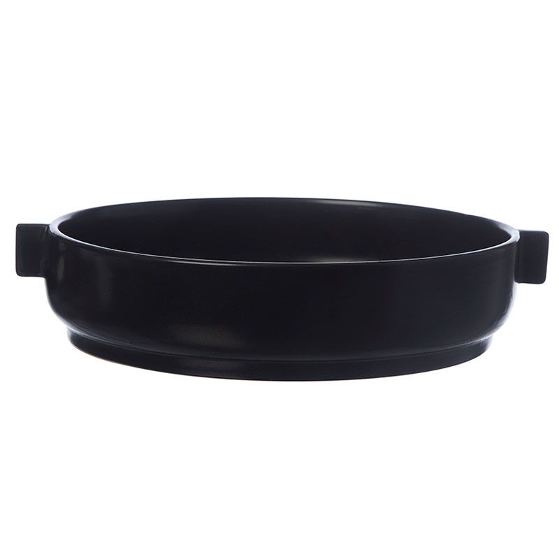 Dish With Ears Ø25x5.5 cm, Black